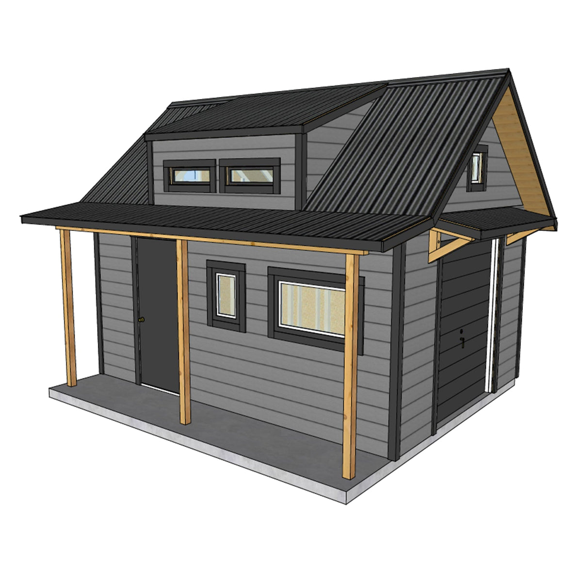 Camphouse Shed Digital Build Plans - Shop Nation Store