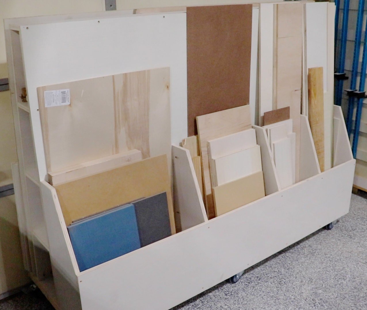 Compact Wood Storage Cart Plans - Digital Download - Shop Nation Store