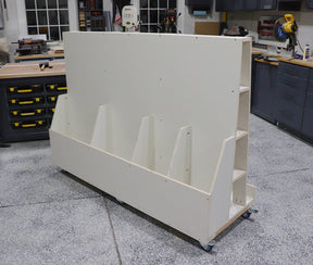 Compact Wood Storage Cart Plans - Digital Download - Shop Nation Store