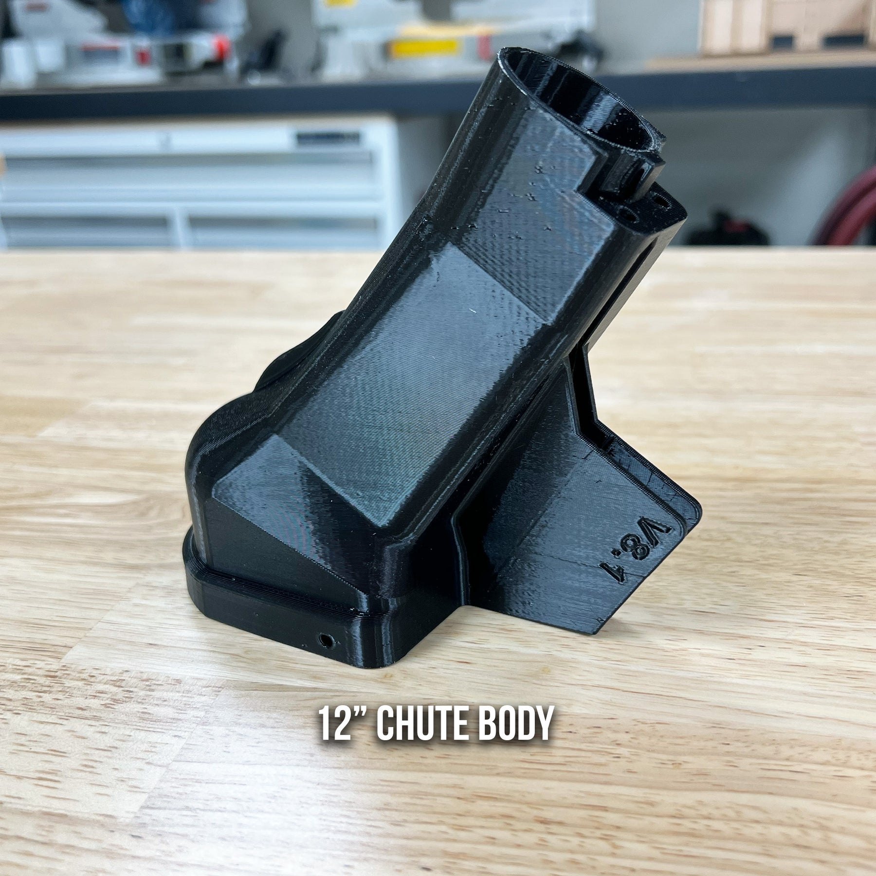DIY Kit for Delta Cruzer Dust Collection Chute (3D Print Your Own!)