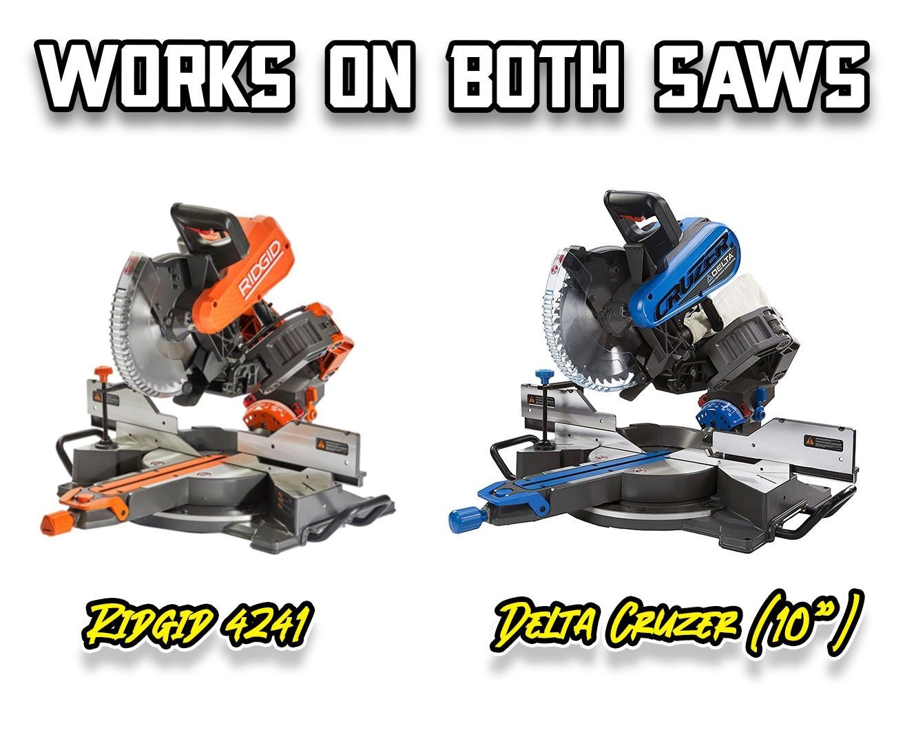 Delta Cruzer Miter Saw Dust Collection & Plans Bundle - Shop Nation Store