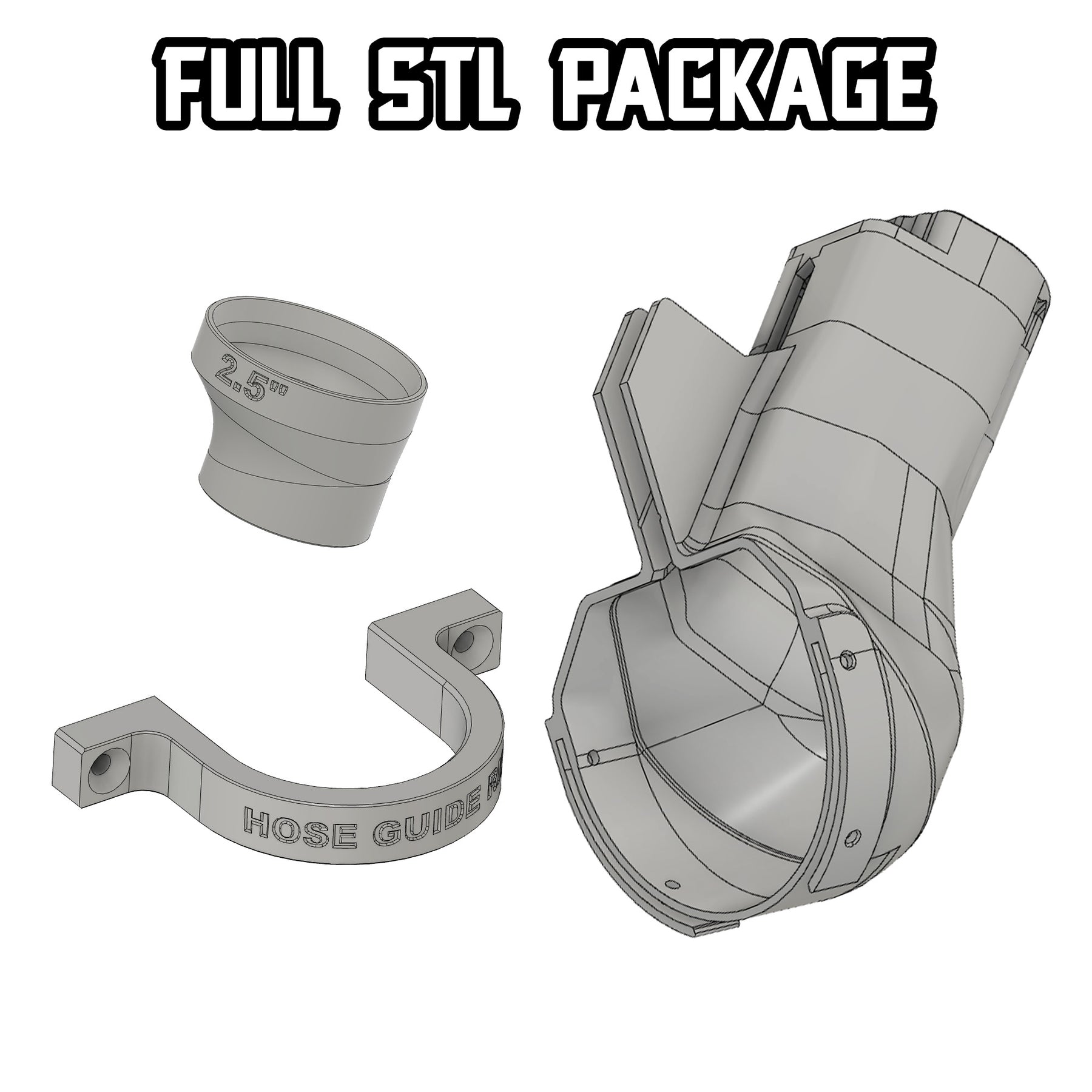 DIY Kit for Delta Cruzer Dust Collection Chute (3D Print Your Own!)