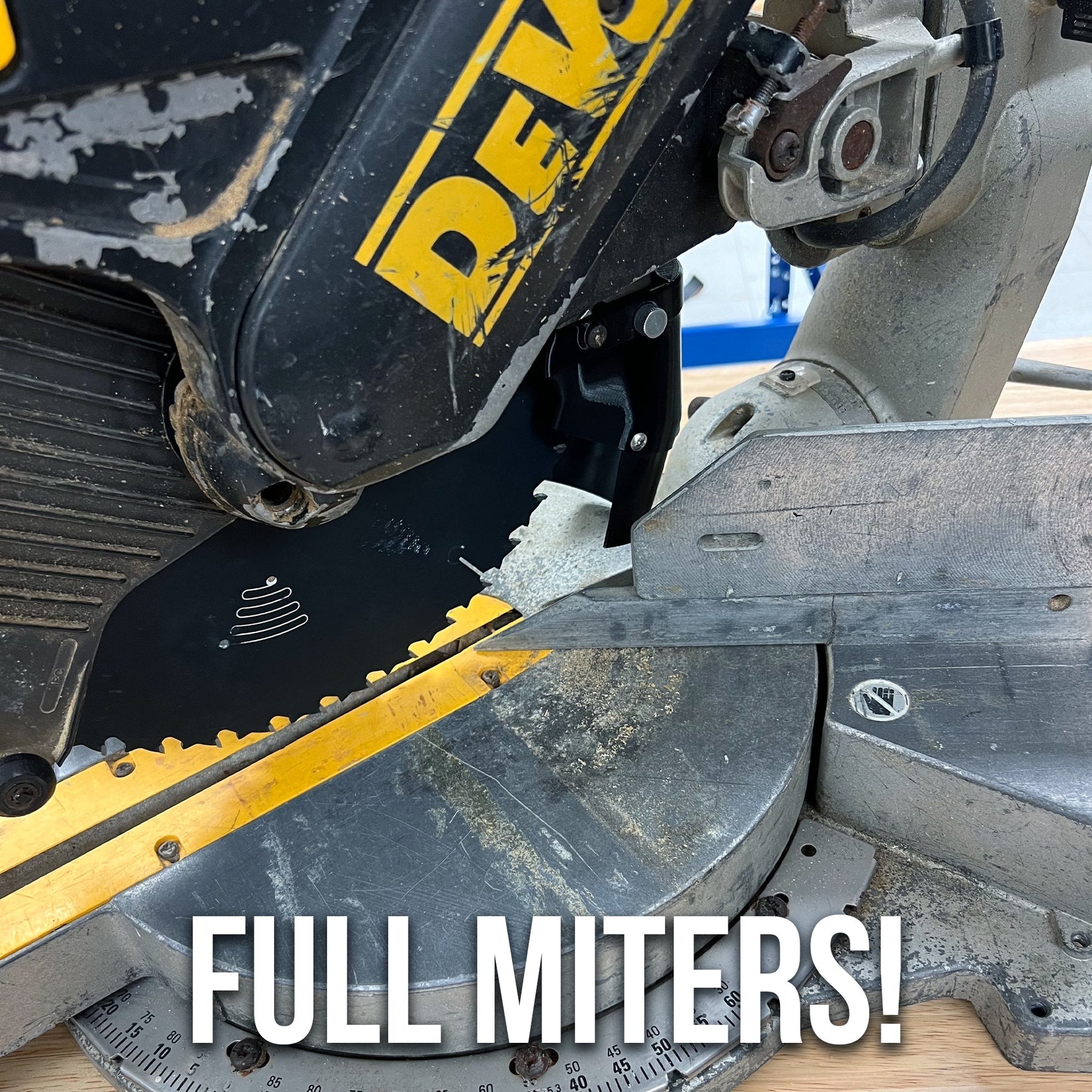 Dewalt DW708 Sliding Miter Saw Dust Collection Chute & Plans Bundle - Shop Nation Store