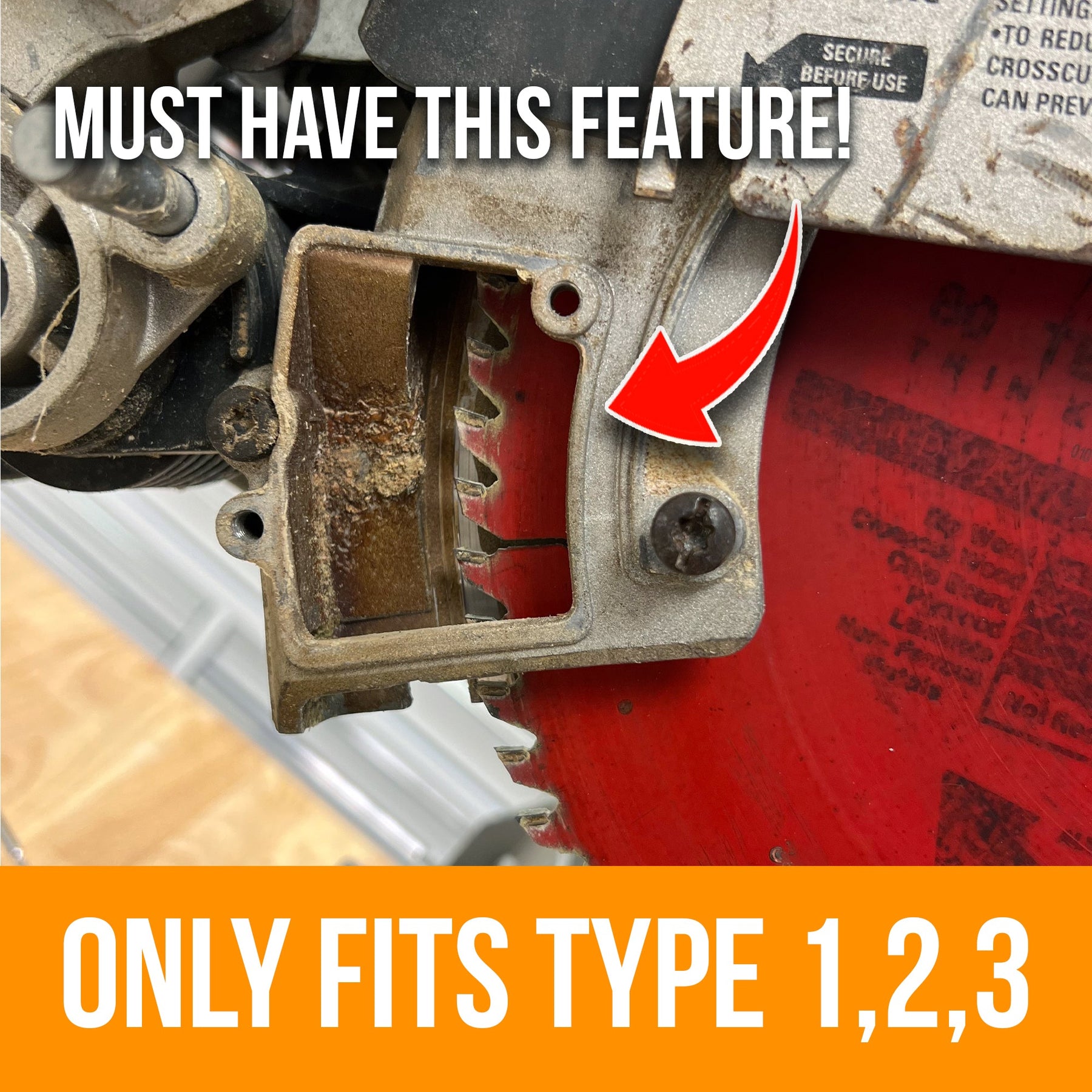 Dewalt DW708 Sliding Miter Saw Dust Collection Chute - PREORDER - Shop Nation Store