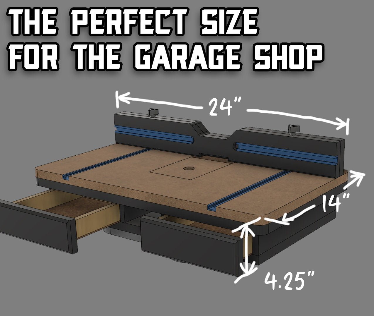 Drill Press Table Woodworking Plans - Digital Download - Shop Nation Store