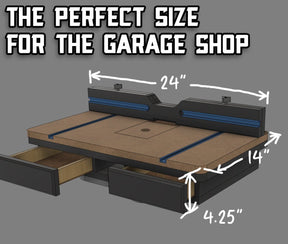 Drill Press Table Woodworking Plans - Digital Download - Shop Nation Store