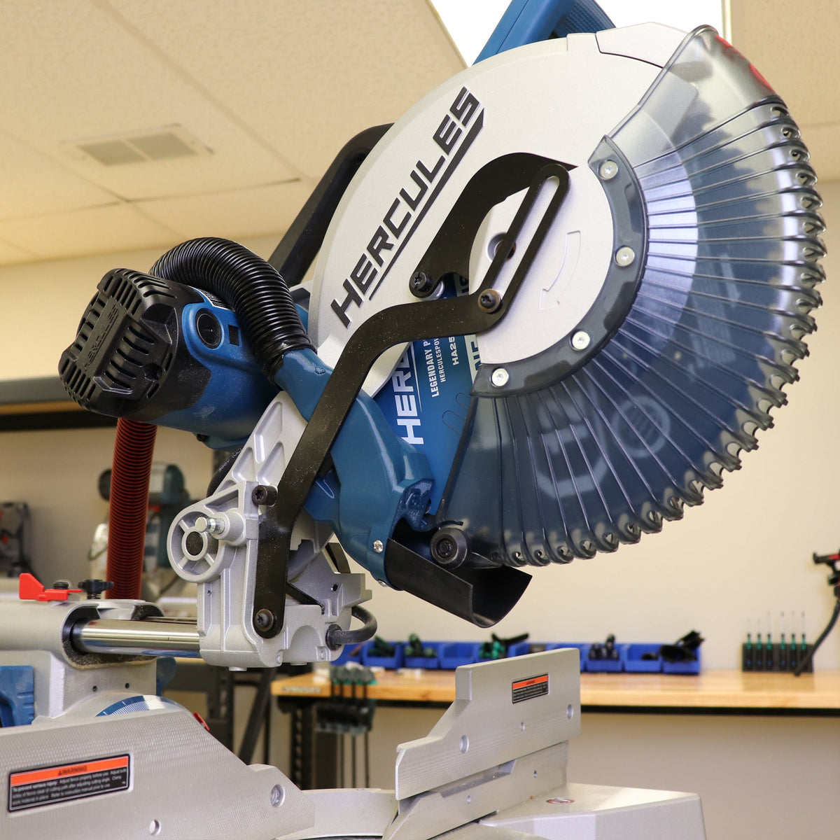 Hercules HE74 Sliding Compound Miter Saw Dust Collection - Shop Nation Store