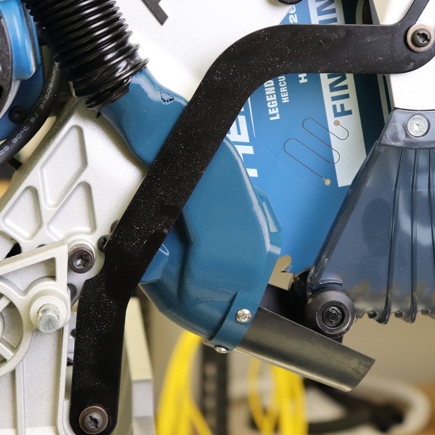 Hercules HE74 Sliding Compound Miter Saw Dust Collection - Shop Nation Store