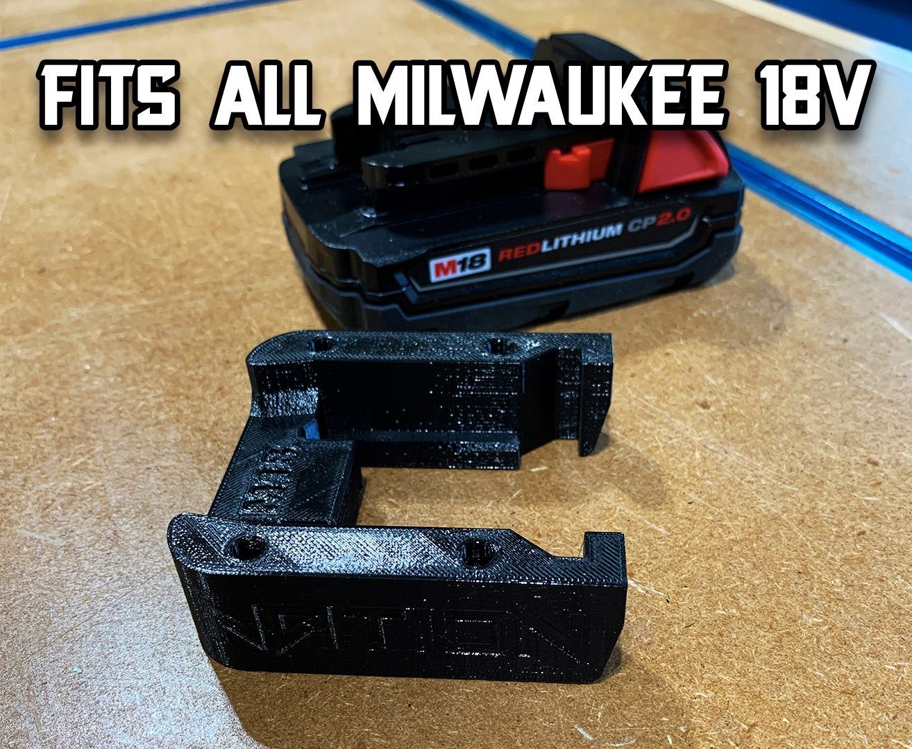 Milwaukee M18 Battery Hangers - Shop Nation Store