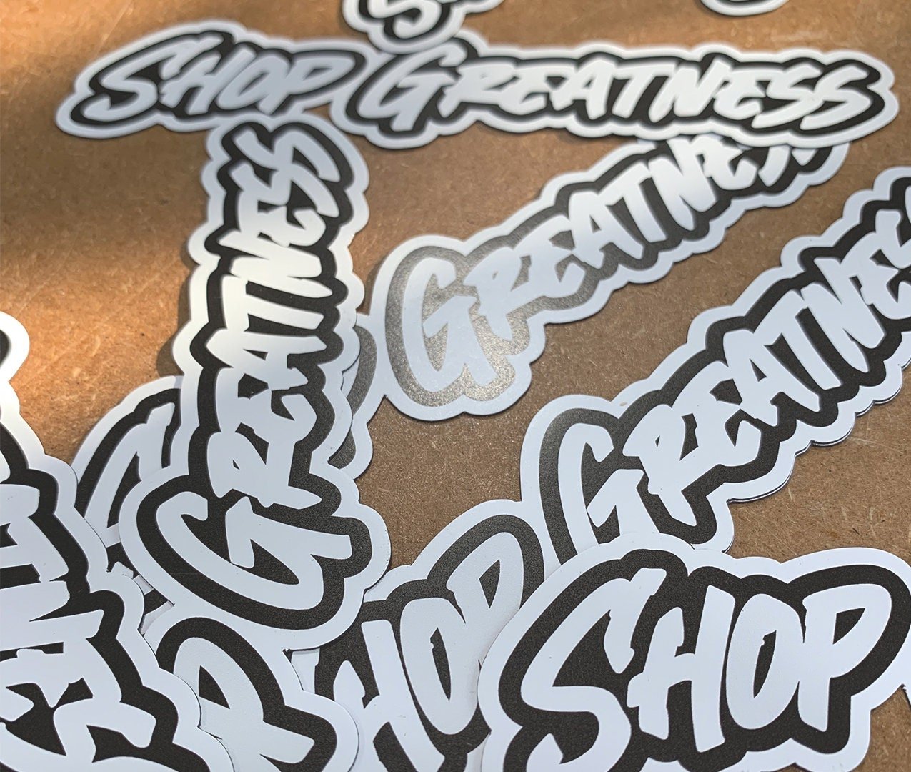 Shop Greatness Magnet or Sticker (Shop Nation) - Shop Nation Store
