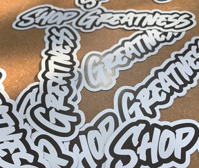 Shop Greatness Magnet or Sticker (Shop Nation) - Shop Nation Store