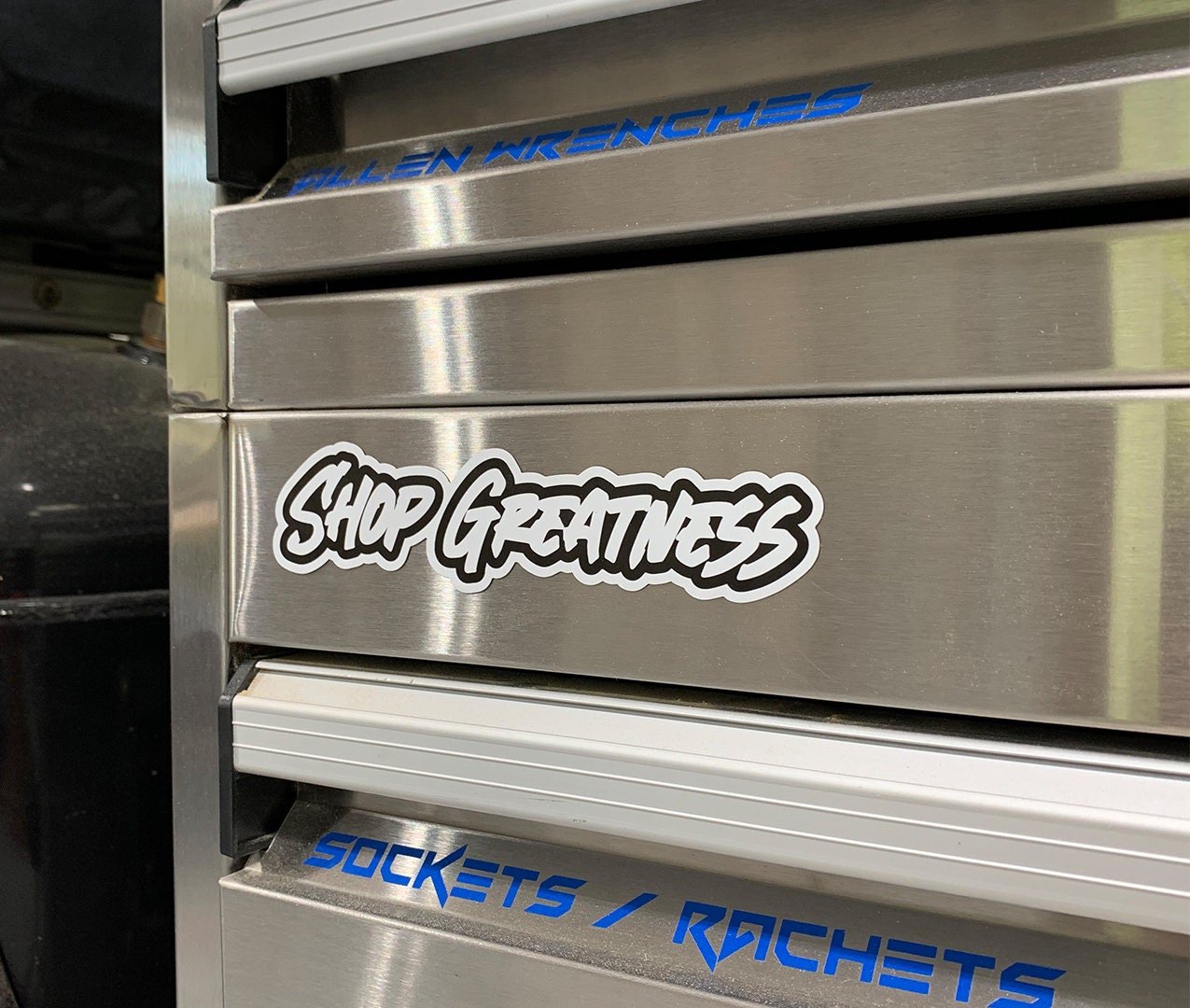 Shop Greatness Magnet or Sticker (Shop Nation) - Shop Nation Store