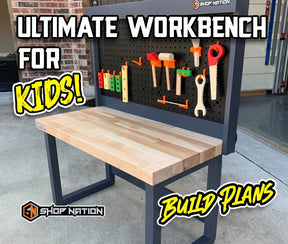 The Kid Workbench Plans - Digital Download - Shop Nation Store