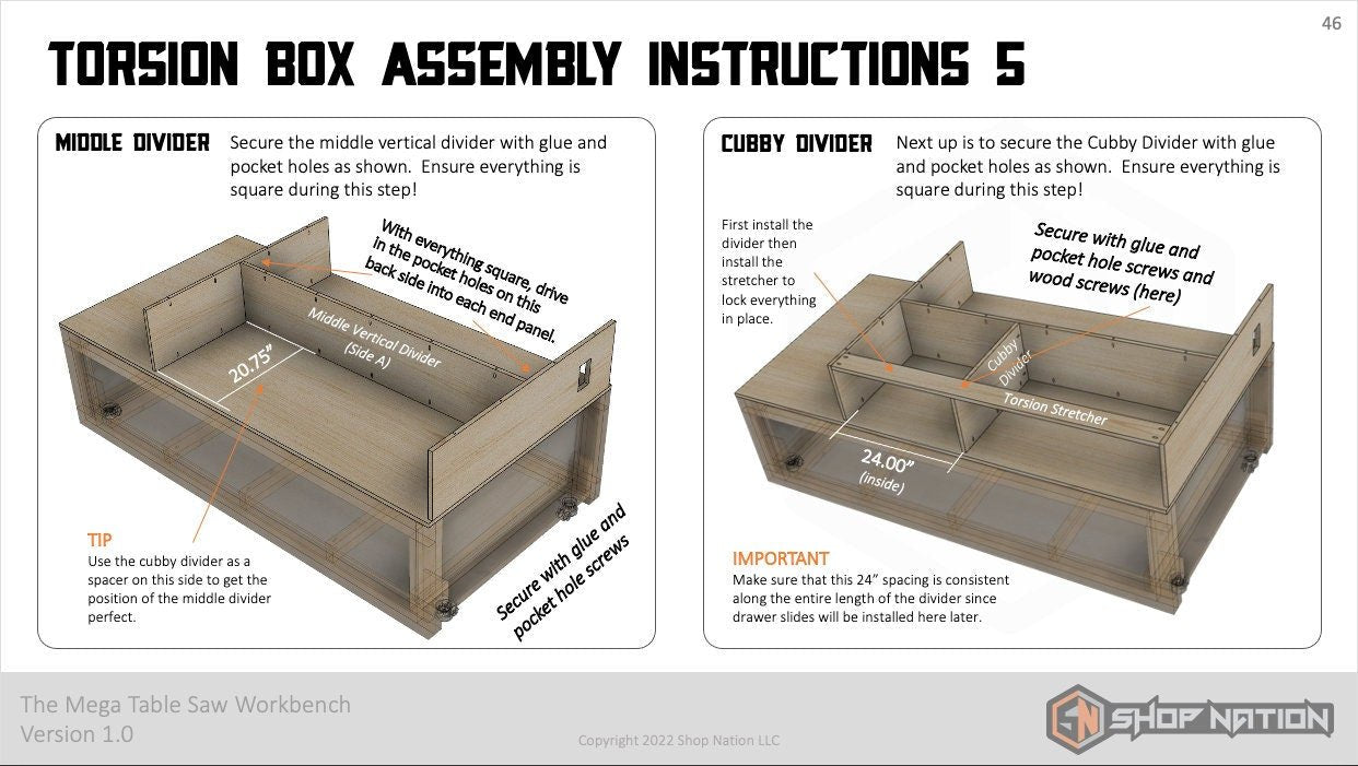The Mega Table Saw Workbench - Digital Download - Shop Nation Store