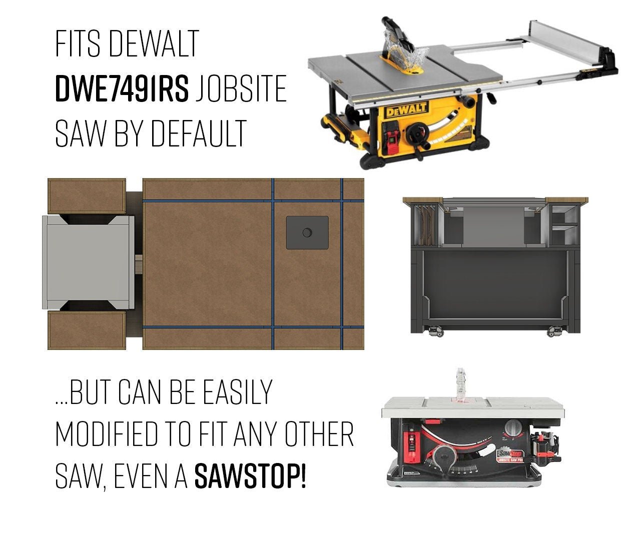 The Mega Table Saw Workbench - Digital Download - Shop Nation Store