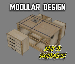 The "Shmedium" Garage Shop Workbench - Digital Download - Shop Nation Store
