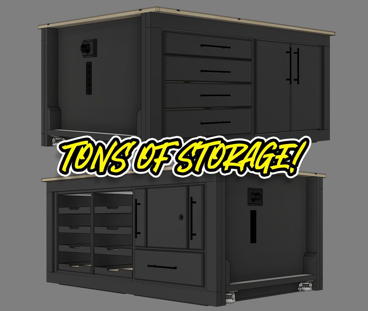 The Versatile Garage Shop Workbench - Digital Download - Shop Nation Store