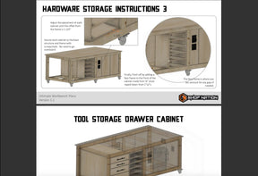 Ultimate Workbench Woodworking Plans - Digital Download - Shop Nation Store