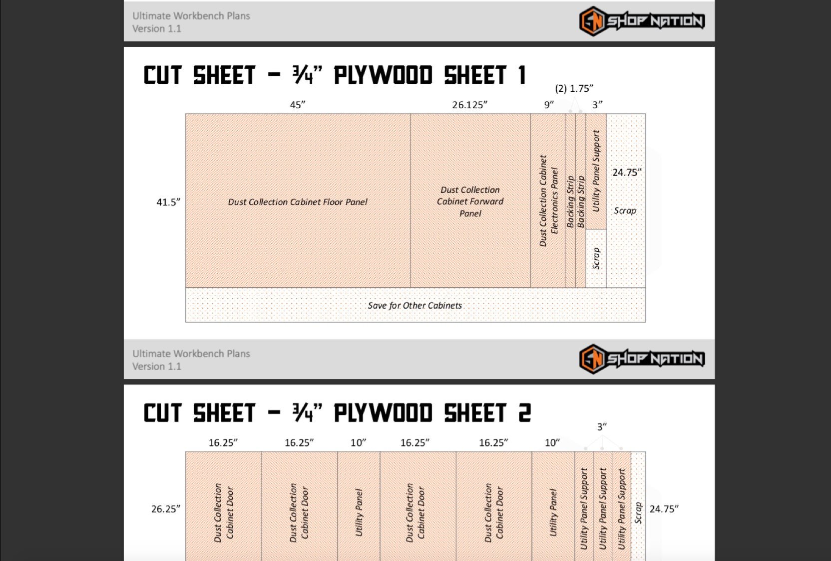Ultimate Workbench Woodworking Plans - Digital Download - Shop Nation Store