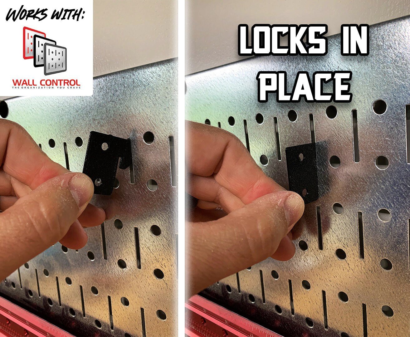 Wall Control Brackets for Custom Organizers - Shop Nation Store