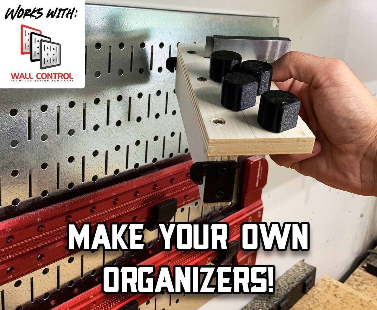 Wall Control Brackets for Custom Organizers - Shop Nation Store