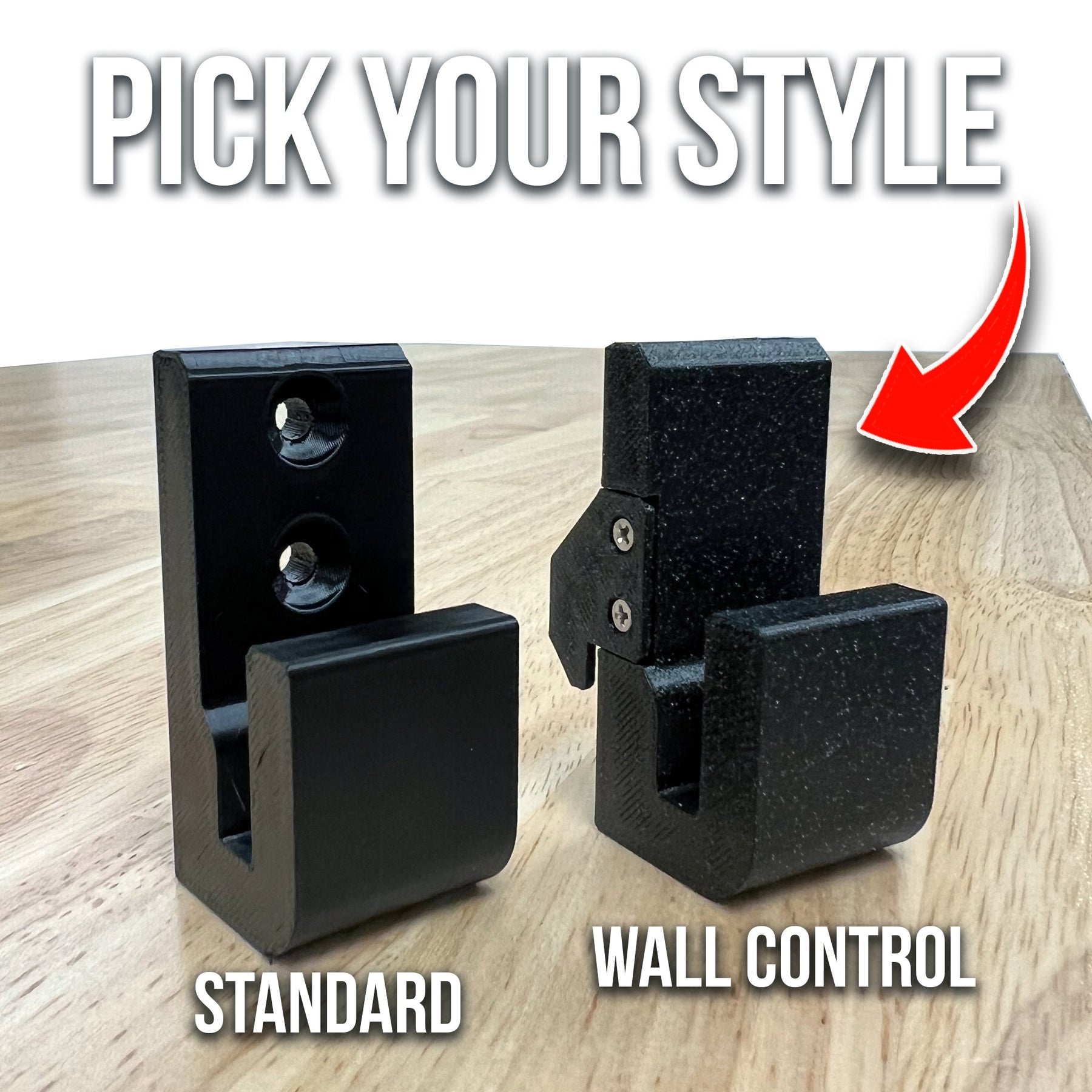 Woodpeckers Square Hangers for Wall Control - Shop Nation Store